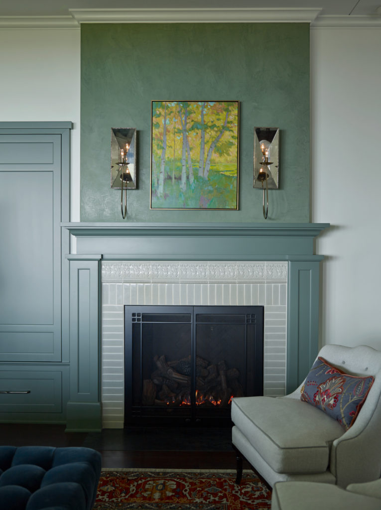 Fireplace surround