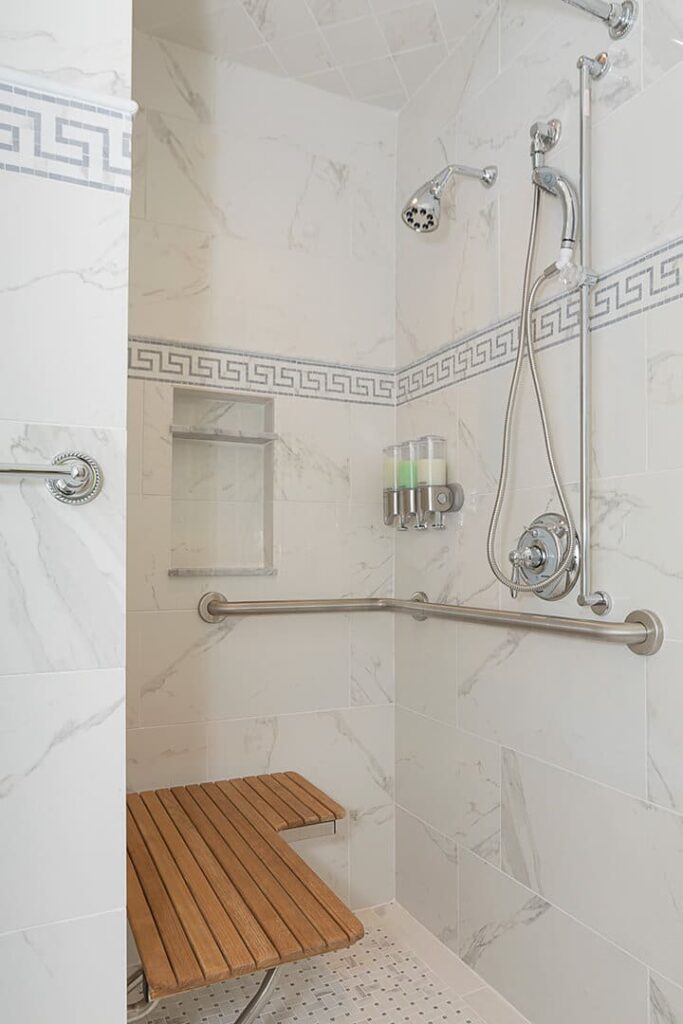 Country Club Bathroom Shower