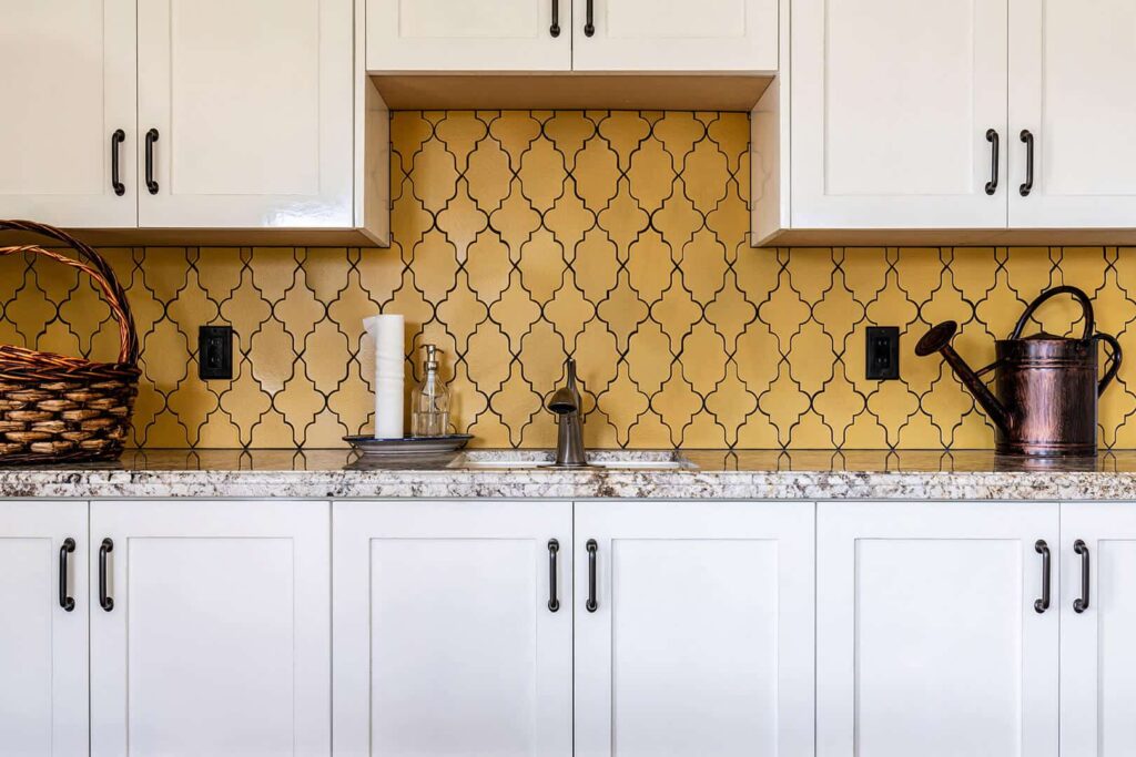 Kitchen Backsplash laundry room studio hex