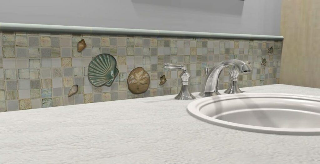 Seaside Bathroom Sink