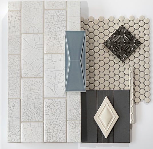 Ceramic tile display